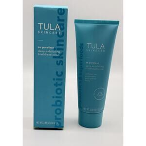 TULA So Poreless Deep Exfoliating Blackhead Scrub FULL SIZE 2.89oz MSRP $34 NIB